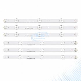 43"-PANEL  (3A + 3B) LG  LED-BAR SZETT
