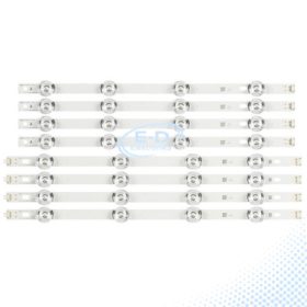 42"-PANEL  (2R1 + 2L1 + 2R2 + 2L2) LED-BAR SZETT