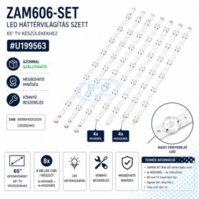   65"-PANEL (4L + 4R) GRUNDIG LED-HÁTTÉRVILÁGÍTÁS SZETT