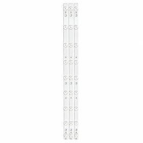   32"-PANEL (3 RÉSZES) BLAUPUNKT HL-10320A28-0901S-02 LED-HÁTTÉRVILÁGÍTÁS SZETT