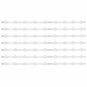   50"-PANEL (4A + 3B) VESTEL 23283027 LED-HÁTTÉRVILÁGÍTÁS SZETT