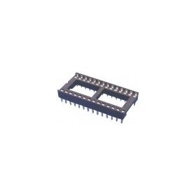 DIL28 IC-FOGLALAT (STANDARD) RM:2,54MM