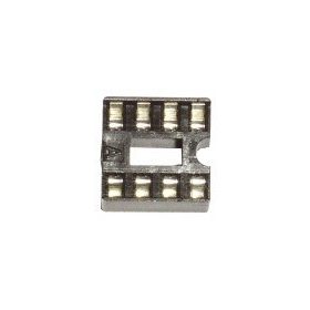 DIL8 IC-FOGLALAT (STANDARD) RM: 2,54MM