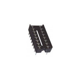 DIL16 IC-FOGLALAT STANDARD RM:2,54MM