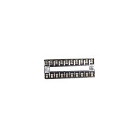 DIL20 IC-FOGLALAT STANDARD RM:2,54MM