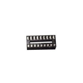 DIL18 IC-FOGLALAT STANDARD RM:2,54MM