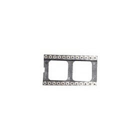 DIL24 PRECÍZIÓS IC FOGLALAT RM:2,54MM SZÉLESSÉG:15,2MM