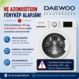 DAEWOO DWCLDC1412   Önálló száritógép