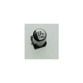 22UF 10V SMD-ELKO PANASONIC 105°