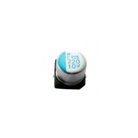 220UF 10V SMD-ELKO RAD. 105°